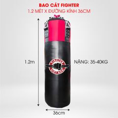 Bao Cát Fighter 1.2 mét, đường kính 36cm