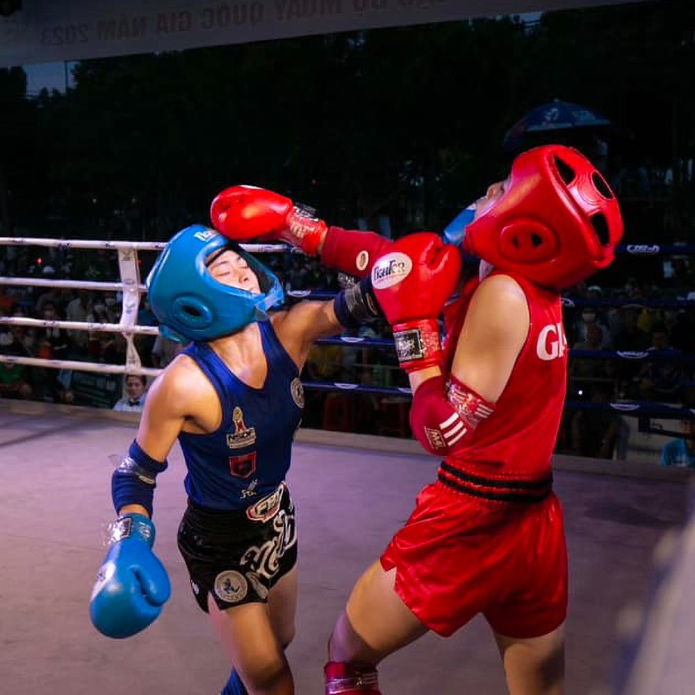 Nón Bảo Hộ Fighter Cao Cấp Thi Đấu | Boxing - Muay Thái - KickBoxing - Võ Cổ Truyền - Vovinam