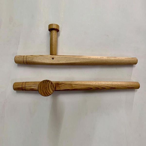 Tonfa Karate Gỗ Sồi