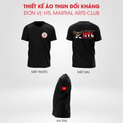 Thiết kế Áo Thun Võ Thuật cho Câu Lạc Bộ - Võ Đường