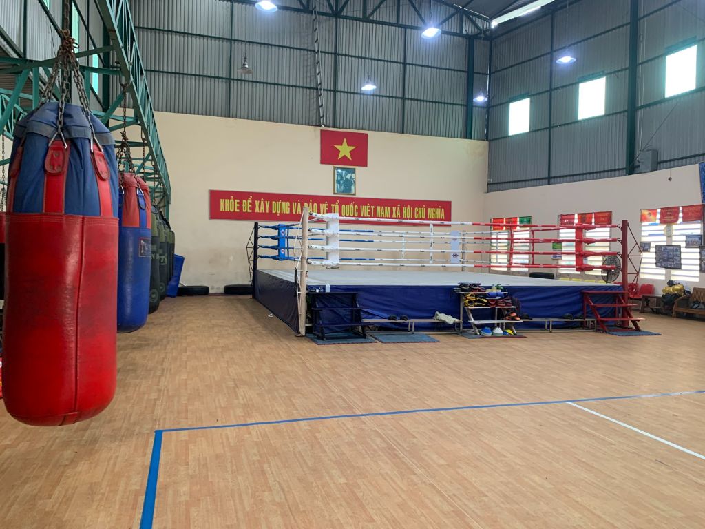 Sàn Đài Fighter 6 mét x 6 mét: Boxing, MuayThai, Kickboxing, Võ Cổ Truyền