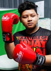 Găng Boxing Fighter Đỏ