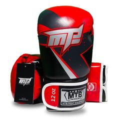 Găng tay đấm bốc Boxing MTB - Xanh, Đỏ, Trắng, Vàng, Hồng