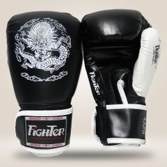 Găng Boxing Fighter Dragon Cao Cấp - White