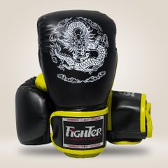 Găng Boxing Fighter Dragon Cao Cấp - Yellow