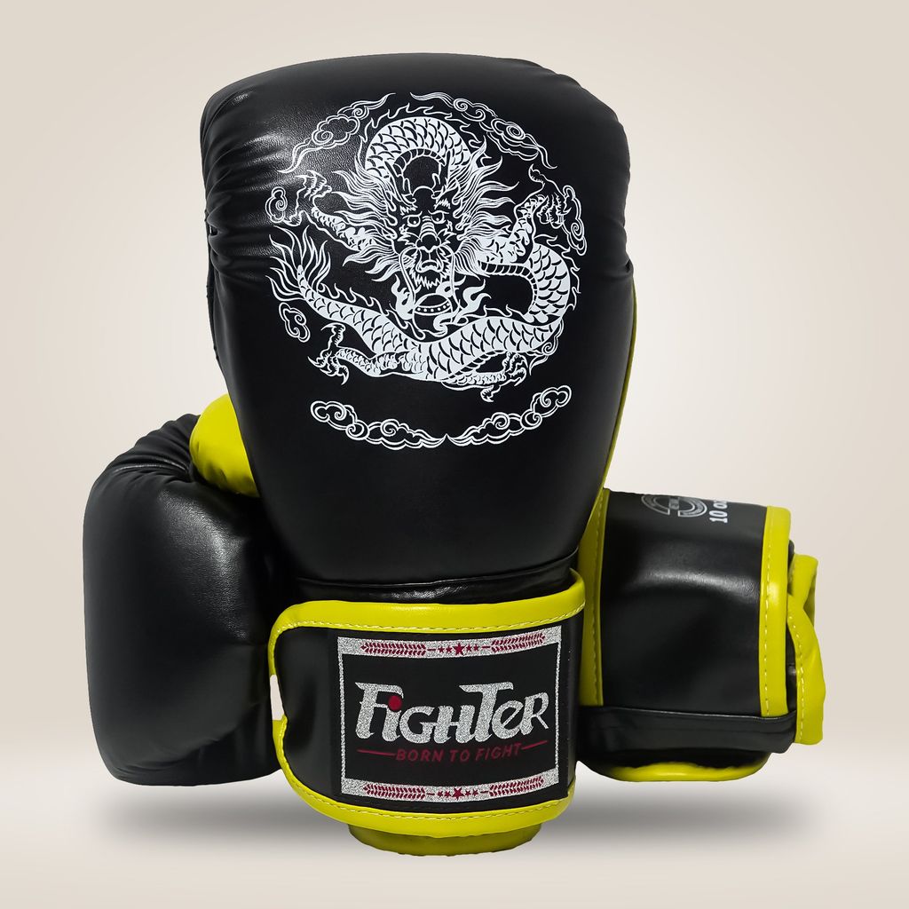 Găng Boxing Fighter Dragon Cao Cấp - GBFD01