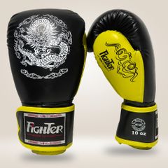 Găng Boxing Fighter Dragon Cao Cấp - Yellow