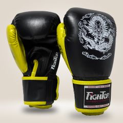 Găng Boxing Fighter Dragon Cao Cấp - Yellow