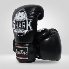 Găng Boxing Fighter Shark Cao Cấp - Màu Đen