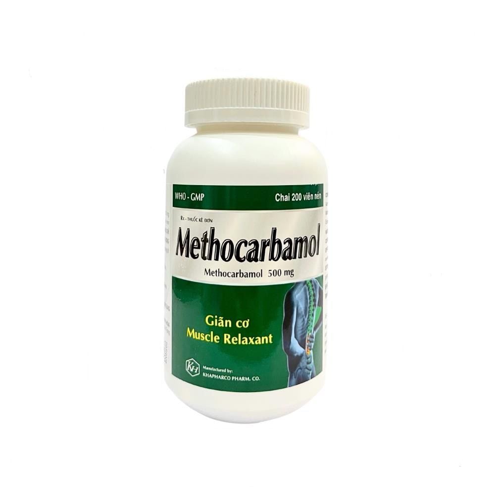 Methocarbamol Mg Khapharco C V Thu C S S I G N