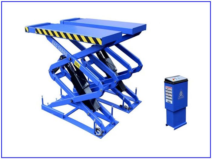Cầu cắt kéo lắp âm sàn công suất 3.5 Tấn