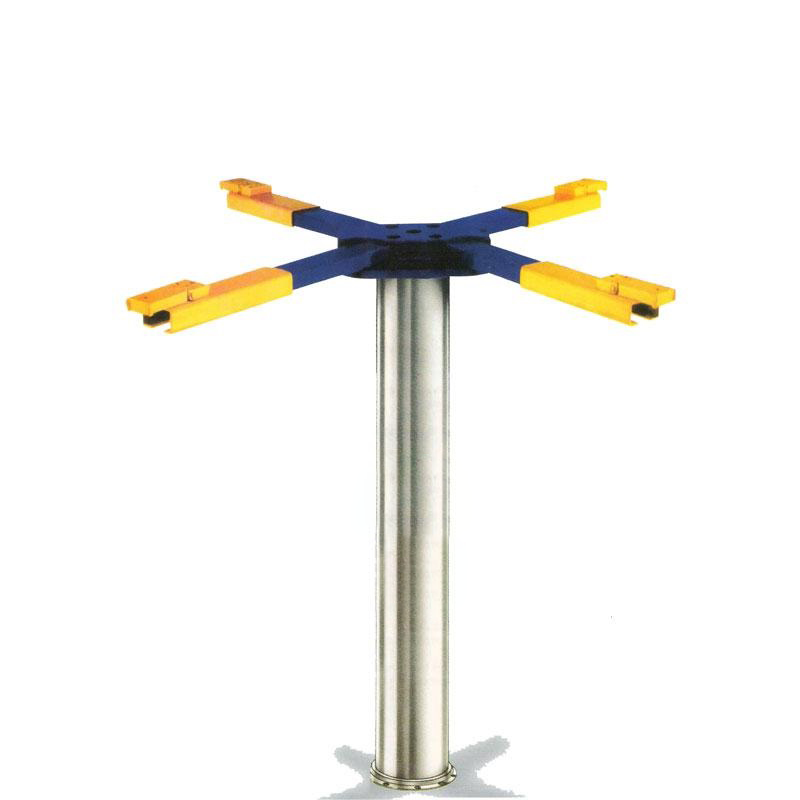 Cầu nâng 1 trụ rửa xe ô tô Shark nâng gầm chữ X