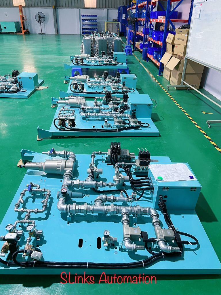 Oil injection equipment improvement