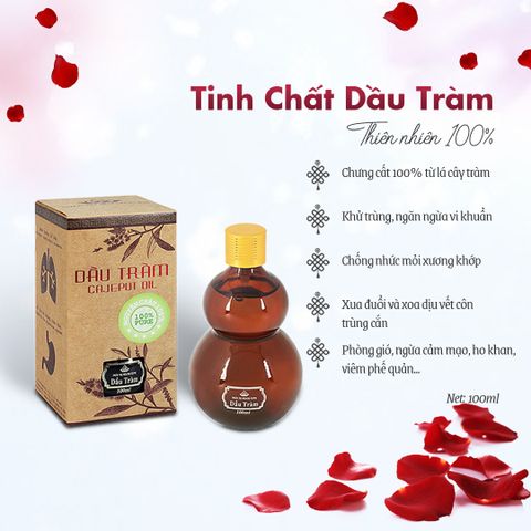 Tinh Chất Dầu Tràm Phấn Nụ Hoàng Cung Dung Tích 100ml