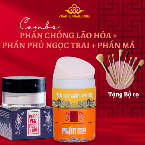 Combo trang điểm dưỡng da 1