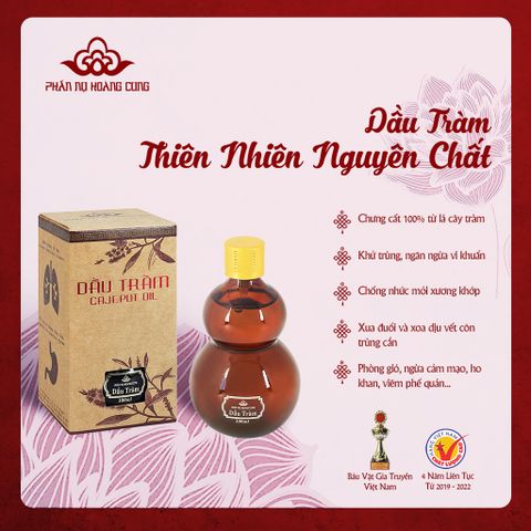 Dầu Tràm Thiên Nhiên Phấn Nụ Hoàng Cung 30ml