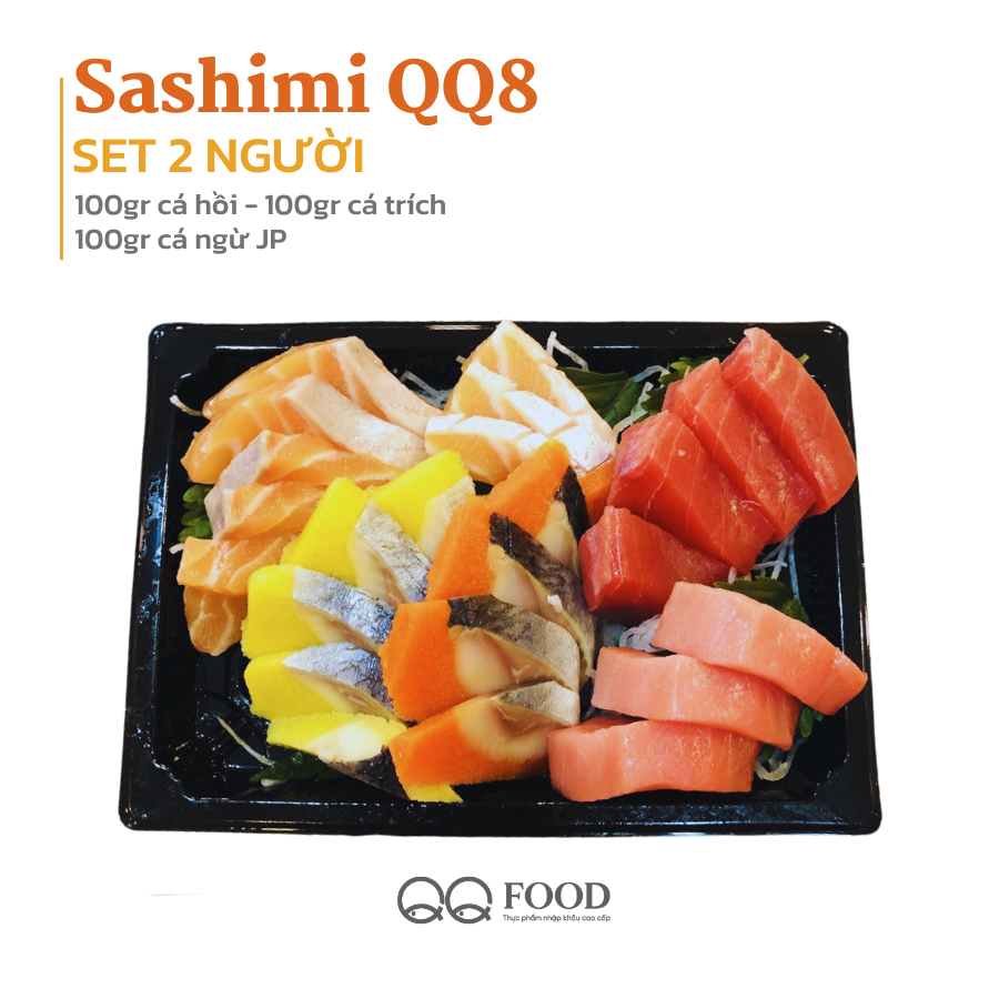 QQ8 Set sashimi 2 người