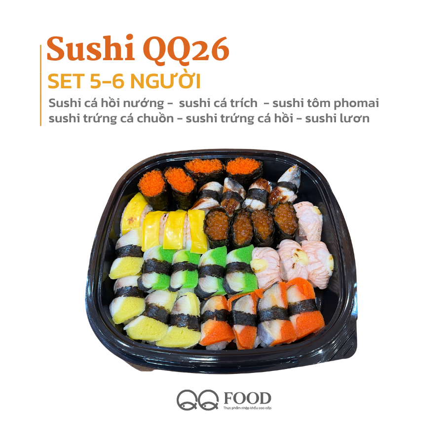 QQ26 Set sushi 5-6 người