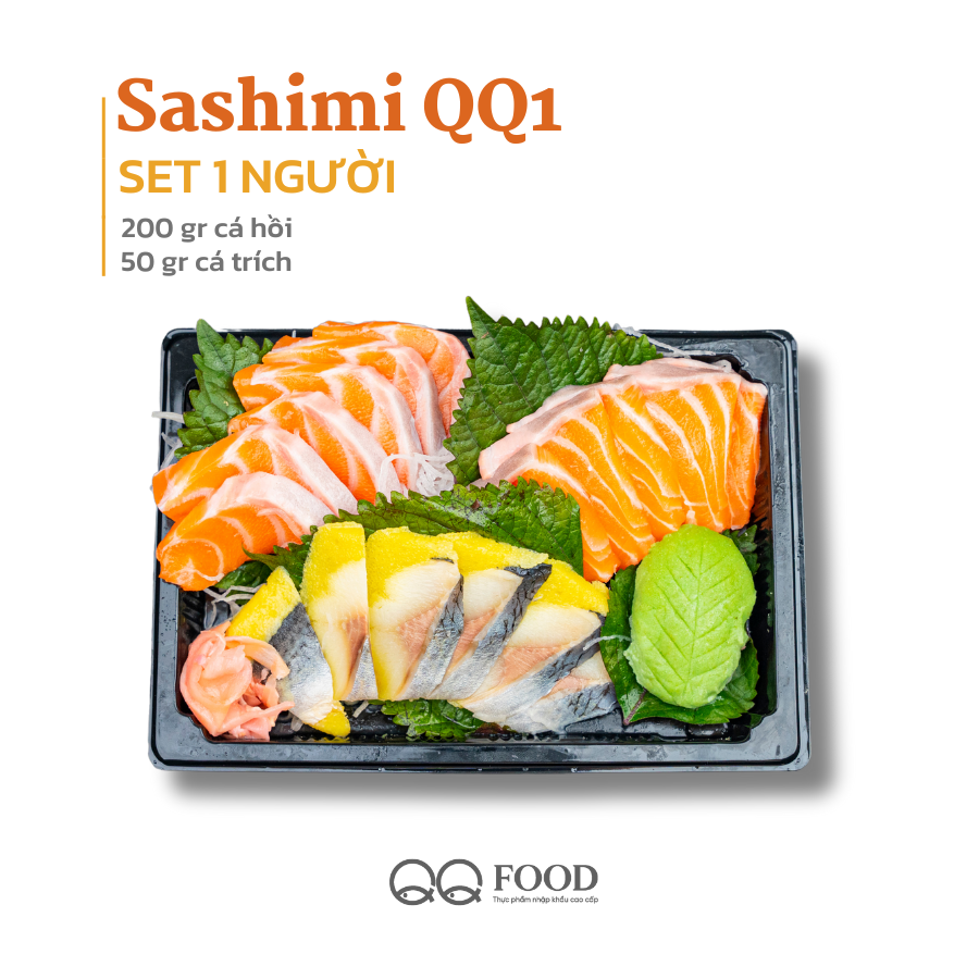 QQ1 Set sashimi 1 người