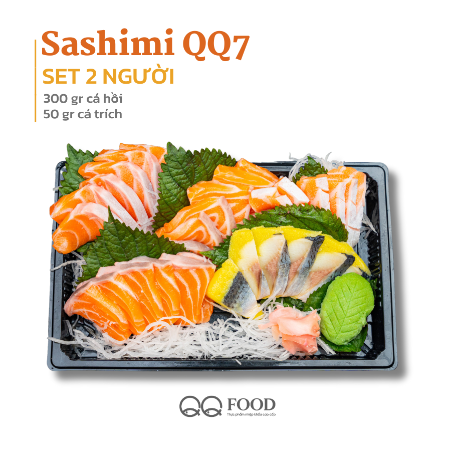 QQ7 Set sashimi 2 người