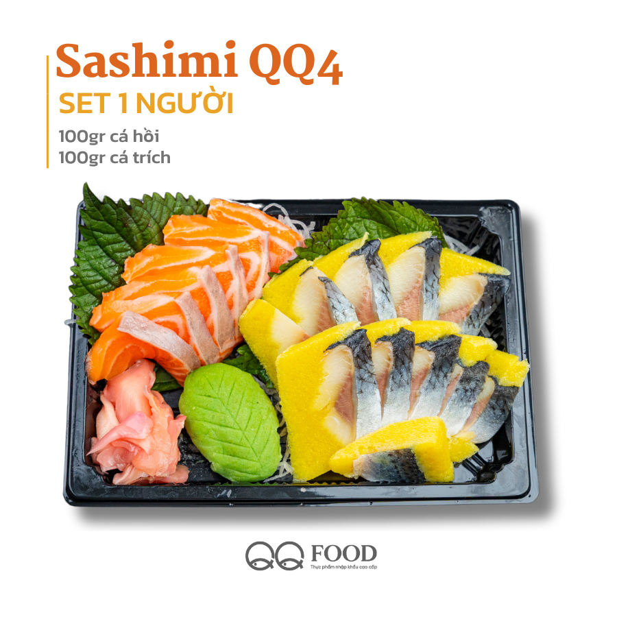 QQ4 Set sashimi 1 người