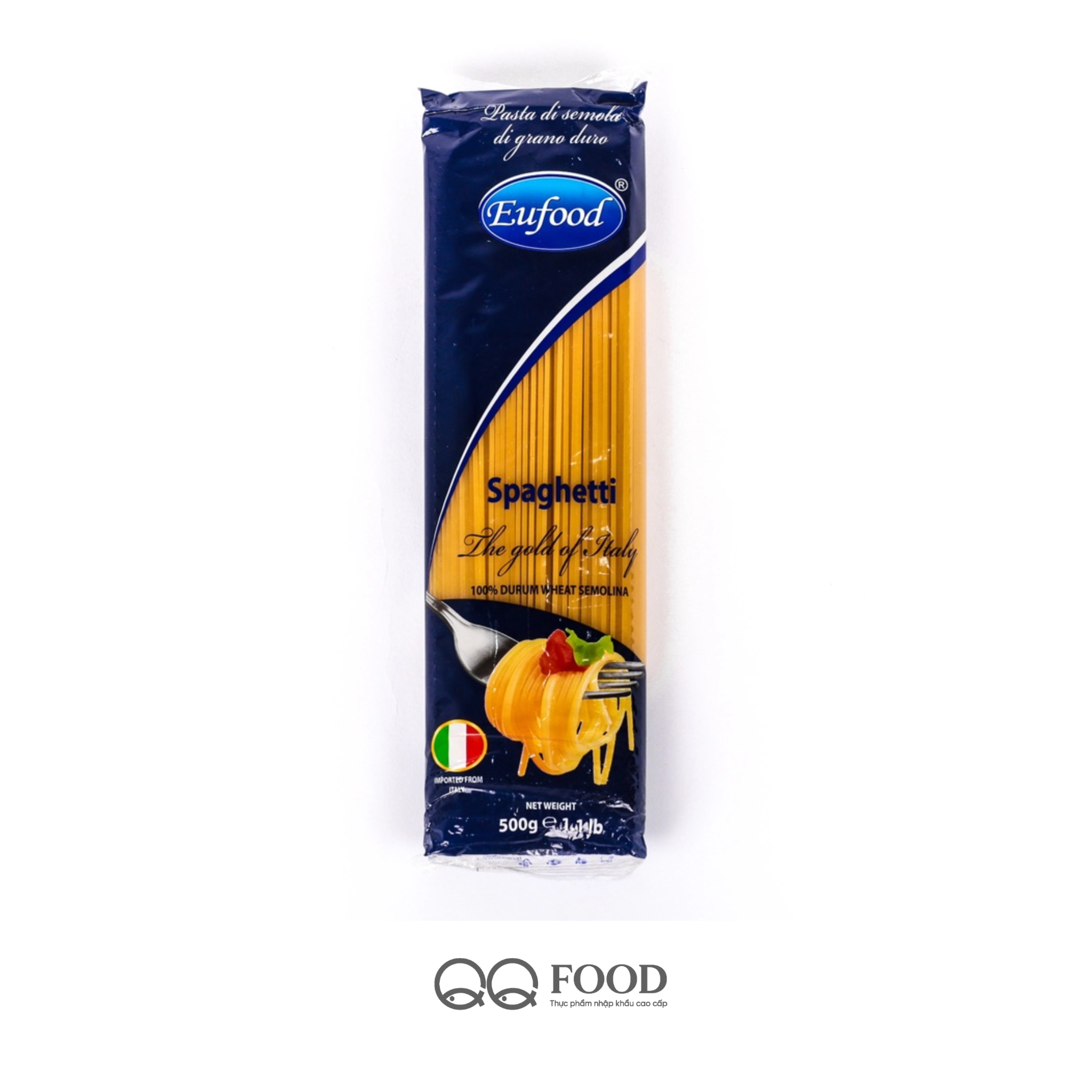 Mý Ý Spaghetty xanh EUFOOD gói 500g