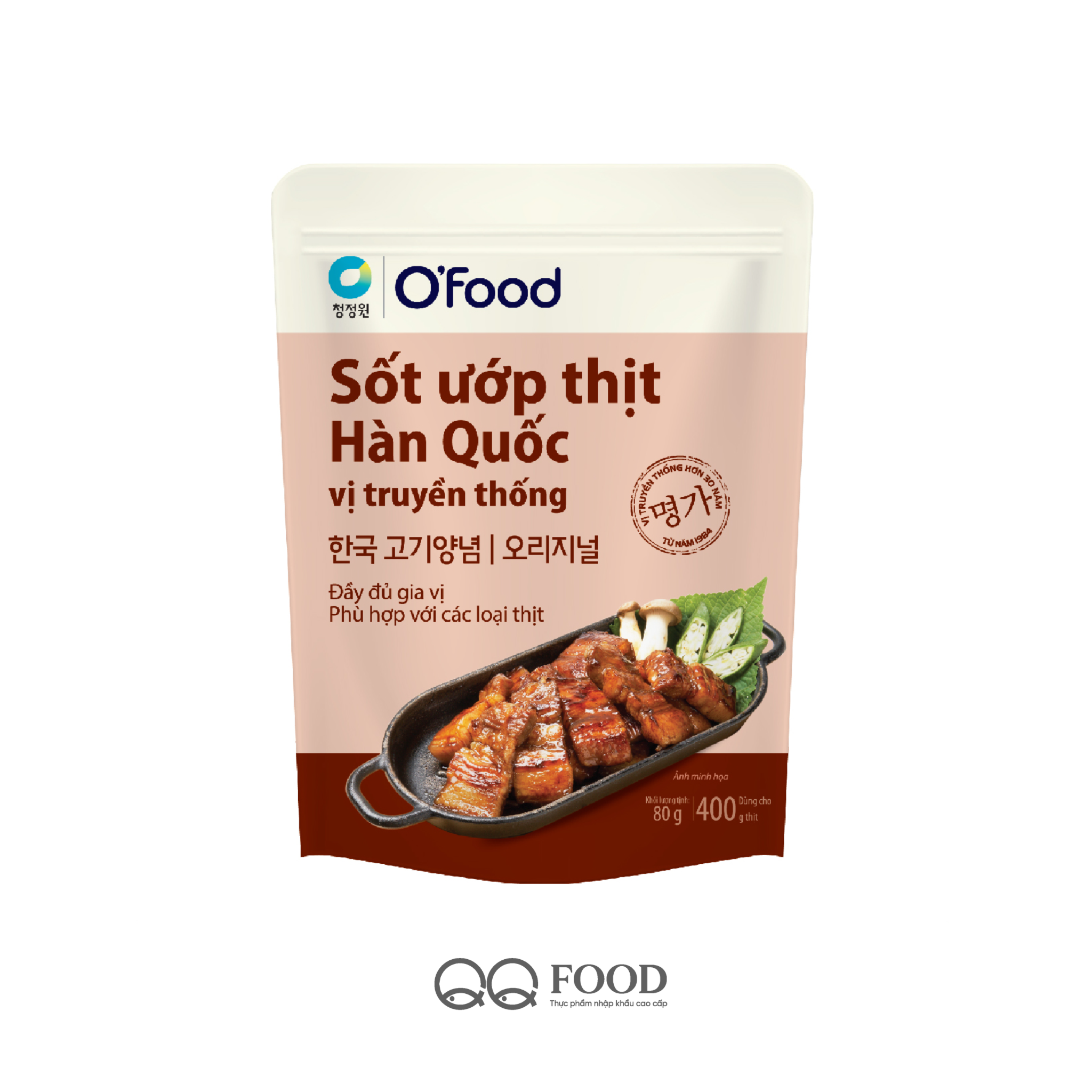 Sốt uớp thịt Hàn Quốc - vị truyền thống 80g