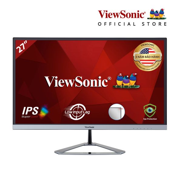  Màn hình ViewSonic VX2776-SMHD 27" IPS 75Hz loa kép 3W 