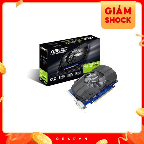  Card màn hình ASUS Phoenix GeForce GT 1030 OC 2GB (PH-GT1030-O2G) 