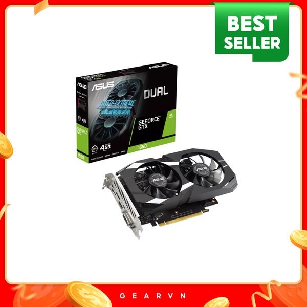 中古】ASUS Dual GeForce? GTX 1650 V2 OC Edition 4GB GDDR6 (PCIE