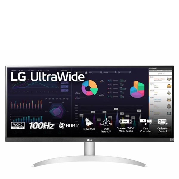  Màn hình LG 29WQ600-W 29" IPS 100Hz USBC HDR10 UWFHD 
