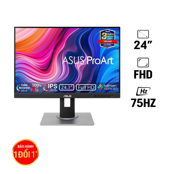  Màn hình ASUS ProArt PA248QV-P 24" IPS 75Hz 16:10 chuyên đồ họa 