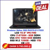  Laptop Gaming ACER Predator Helios 300 PH315-51-7533 