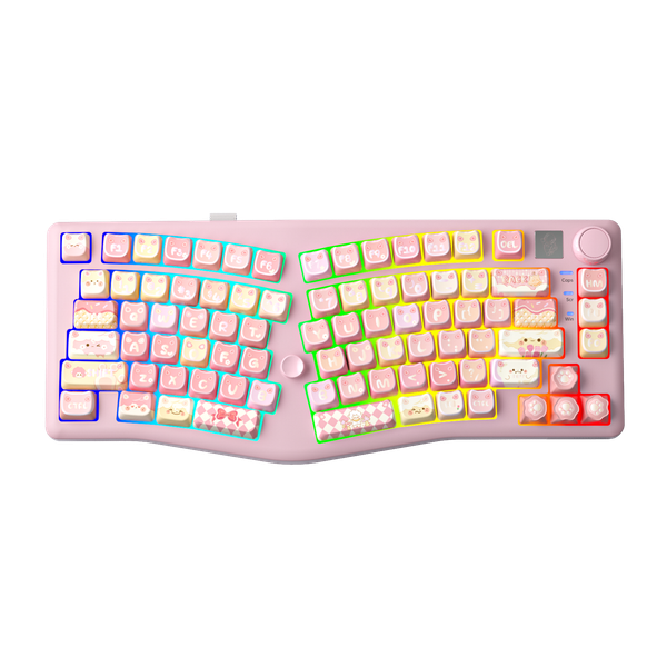 Bàn phím Leobog A75 TM (Moon Cat hồng/ Rambo switch) A7503