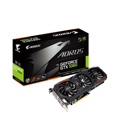  GIGABYTE AORUS GTX 1060 6G GDDR5 