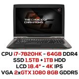  Laptop Gaming Asus ROG GX800VH-GY004T 