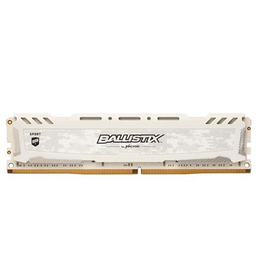  (8G DDR4 1x8G 2666 ) Crucial Ballistix Sport LT White UDIMM 