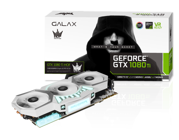  VGA GALAX GTX 1080 Ti HOF 11G GDDR5 