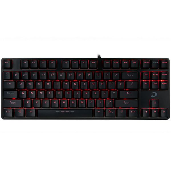  Bàn phím Gaming DareU DK87 - Black - Red Switch 