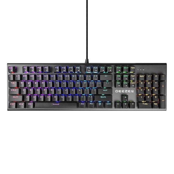  Bàn phím cơ Geezer GS2 Black RGB 