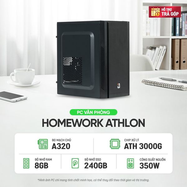  PC GVN Homework Athlon 3000G 