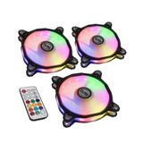  Quạt máy tính LIAN LI 120mm BORA120 PWM RGB 3pcs Silver A1.R 