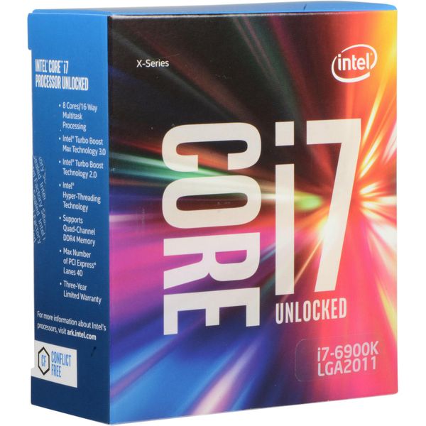  Intel Core i7 6900k / 20M / 3.20GHz / 8 nhân 16 luồng / Ép xung 