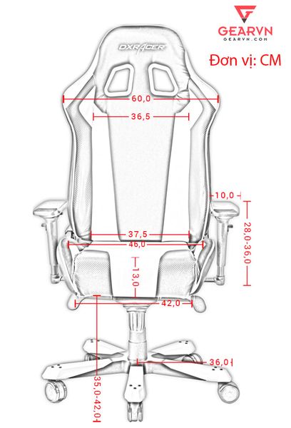  Ghế DXRacer King Series KS06/N 