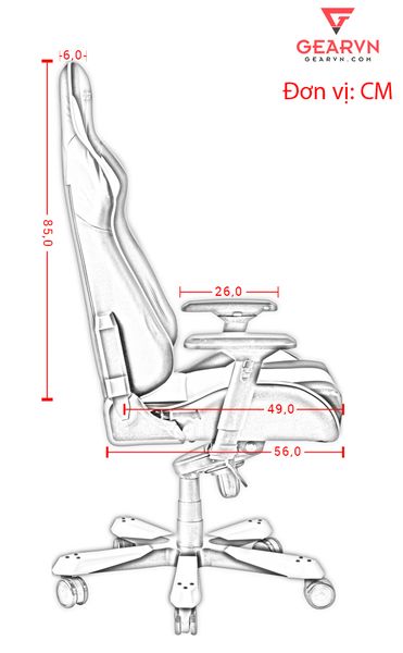  Ghế DXRACER -King / KS28 / NR 