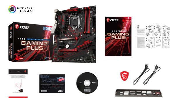  MSI B360 GAMING PLUS LGA1151v2 