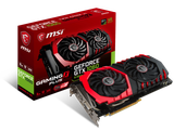  MSI GTX 1060 GAMING X+ 6G GDDR5 