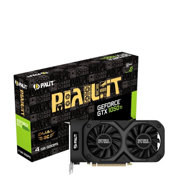  Card màn hình Palit GeForce GTX 1050 Ti Dual 4GB 