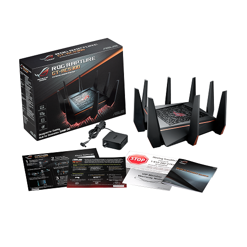  Bộ định tuyến WiFi 5 Asus GT-AC5300 chuẩn AC5300 (chuyên gaming) 