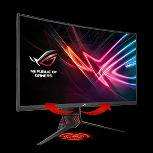  (VA 32") ROG Strix XG32VQ – WQHD (2560x1440), 144Hz - 4ms, Aura Sync 